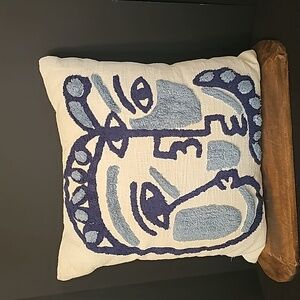 Abstract Throw Pillow